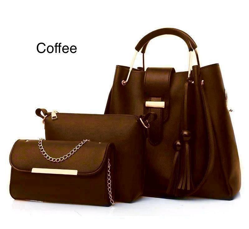 Elegant 3-Piece Women’s Handbag Set