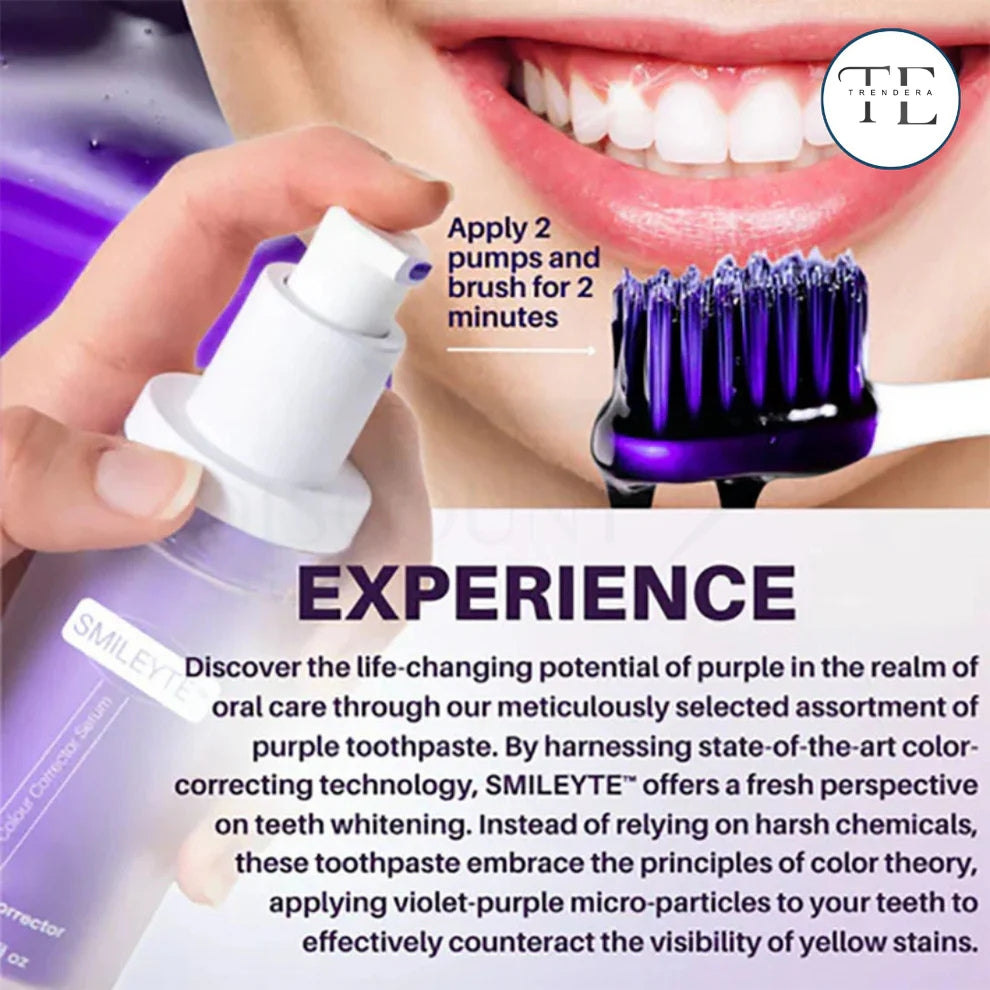 Hismile V34 Purple Whitening Toothpaste