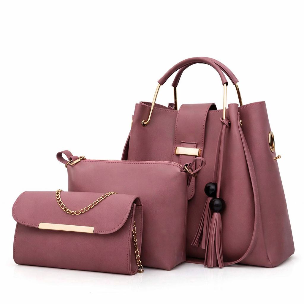 Elegant 3-Piece Women’s Handbag Set