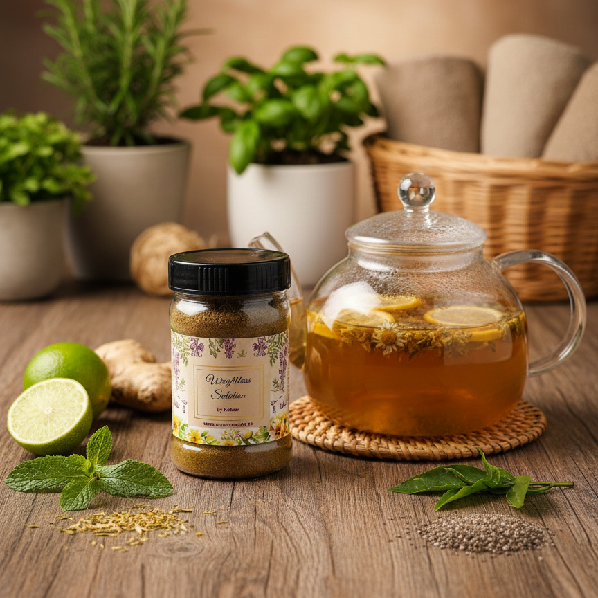 Dr. Rubina Weight Loss Solution | Herbal Slimming, Digestion & Energy Support Formula (150g)