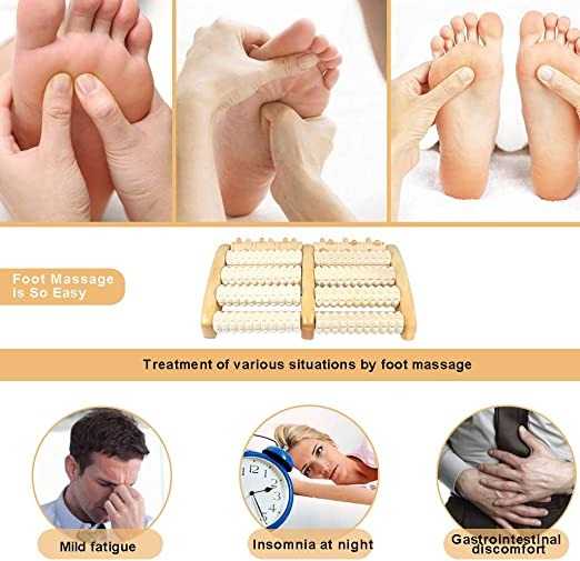 Wooden Foot Massager